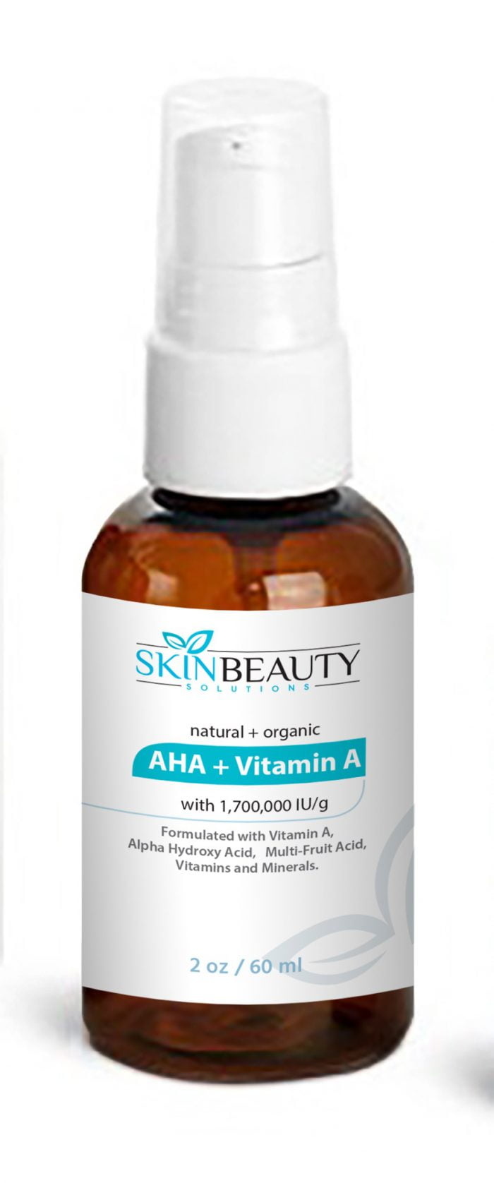 Vitamin A + AHA Glycolic Acid cream 95 Organic & Natural Night