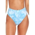 thumbnail image 1 of Vitamin A Womens Barcelona Bottoms Cyan Texture Tie-Dye LG (US Women's 10) One Size, 1 of 2