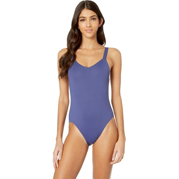 Vitamin A Womens Leah Bodysuit Full Deep Blue Ecolux 4 One Size
