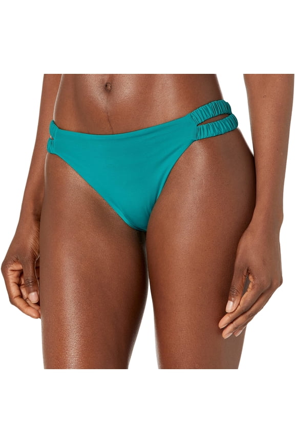 Vitamin A Womens Zuri Bottoms Full Emerald Ecolux LG (US Women's 10) One Size