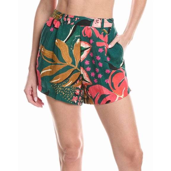 Vitamin A womens  The Getaway Linen Short, xs