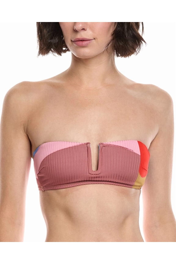 Vitamin A womens Ursula Bandeau Bikini Top, l