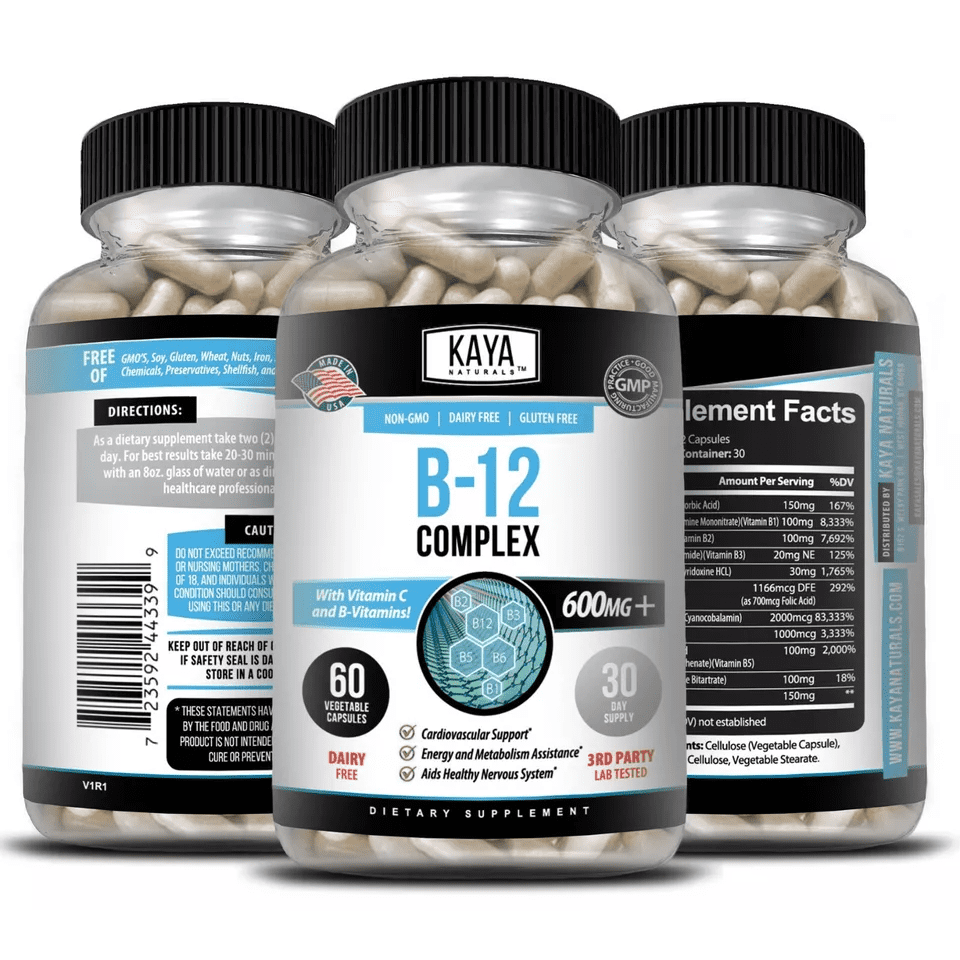 Vitamin B-12 Complex 60ct