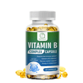 thumbnail image 1 of Vitamin B Complex Capsule (B12, B1, B2, B3, B5, B6, B7, B9, Folic Acid & Biotin), Reduce Stress & Supports Energy, Immune & Nervous System Support, 120 CT, 1 of 6