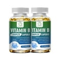 thumbnail image 1 of Vitamin B Complex Capsule (B12, B1, B2, B3, B5, B6, B7, B9, Folic Acid & Biotin), Reduce Stress & Supports Energy, Immune & Nervous System Support, 240 CT(2 PACK), 1 of 6