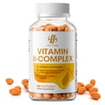 thumbnail image 1 of Vitamin B Complex Capsules, with Vitamin B1, B2, B3, B6,B12 Dietary Supplement, 120 Count, 1 of 7