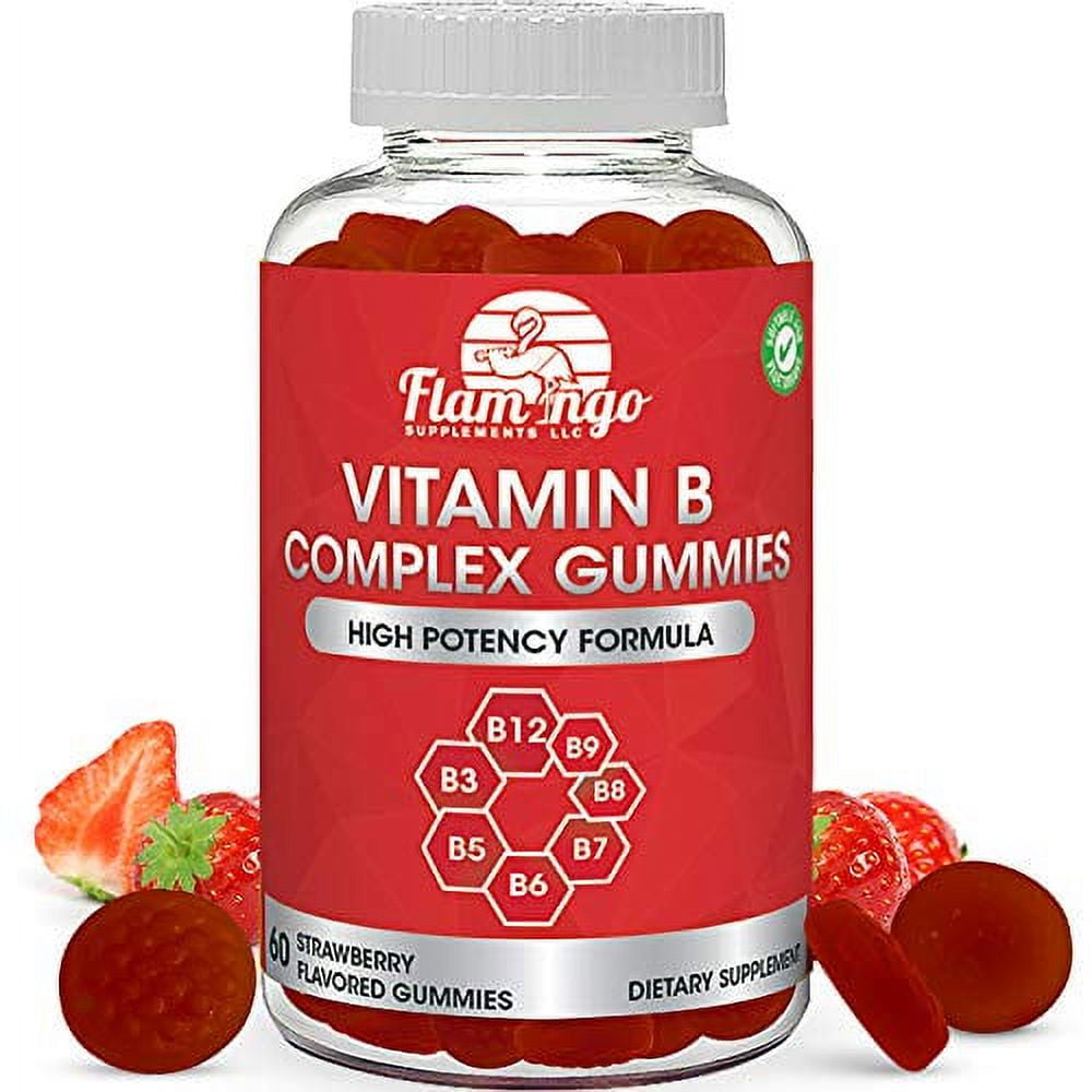 Vitamin B Complex Gummies Vitamin B12, B7 (Biotin), B6, B3 (Niacin