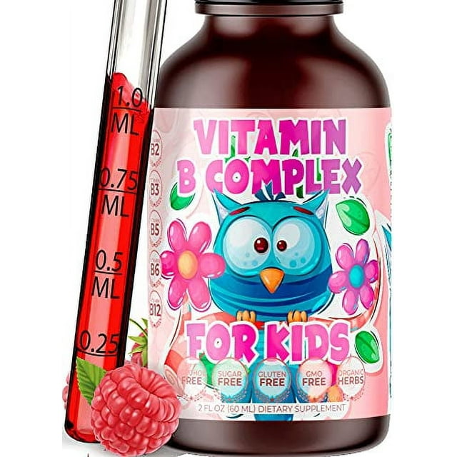 Vitamin for Kids Liquid Sublingual Vegan Drops Premium