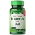 Vitamin B Complex Plus B12 165 Tablets Vegetarian, NonGMO