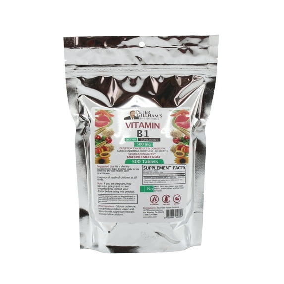 Vitamin B1 500mg 500 Tabs