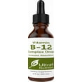 thumbnail image 1 of Ultra6 Nutrition Vitamin B12 Sublingual Liquid Drops - B12 Methylcobalamin Supplement Great for Energy & Tiredness - Vitamin-B Supplements for Women & Men - 90 Day Supply, 1 of 4