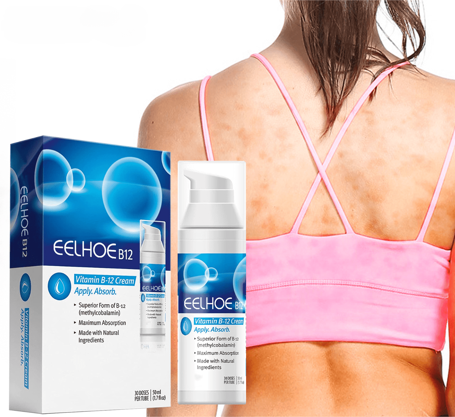 Vitamin B12 Cream Relieves Redness and Itching Antipruritic Repair Skin