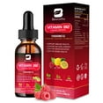 thumbnail image 1 of Vitamin B12 Liquid Drops 10,000 Mcg, Support Immune, Energy & Brain, Vegan Raspberry Flavor, 2 fl oz, 1 of 3