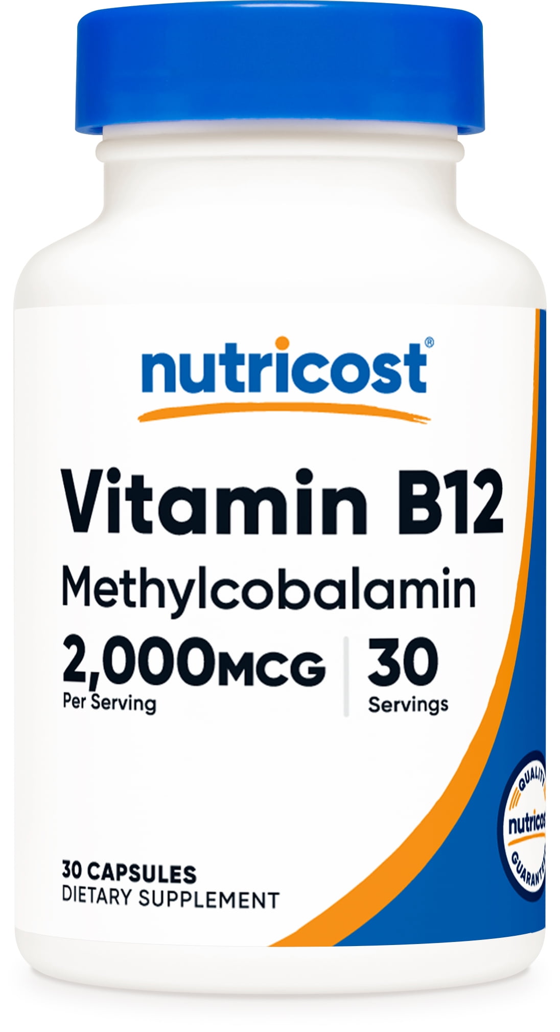 Vitamin B12 (Methylcobalamin) Capsules (2000 MCG) (30 Capsules)