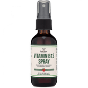 Vitamin B12 Spray, Supports Focus & Energy, 60 mL, Double Wood Supplements