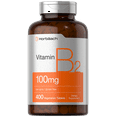 Vitamin B2 100mg 400 Tablets Riboflavin Supplement by Horbaach