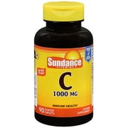 Vitamin C 1000mg With Rose Hips | 90 Vegetarian Caplets | For Men and Women | by Sundance