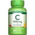 thumbnail image 1 of Vitamin C Bioflavonoids & Rose Hips | 1000mg  | 100 Caplets | by Nature's Truth, 1 of 7