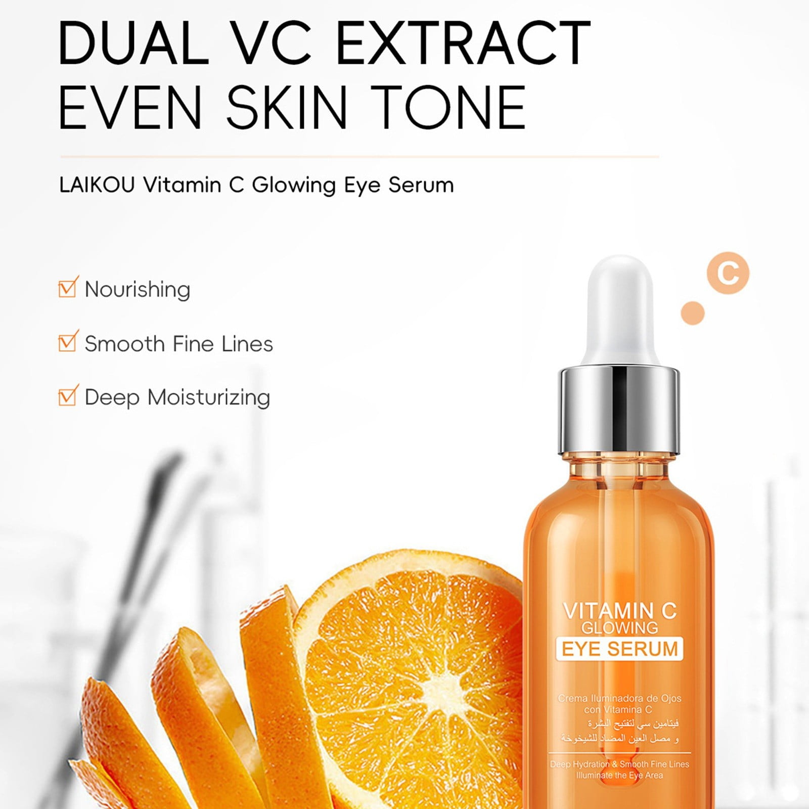 Vitamin C Eye Eye Aging With Vitamin C And Dark Eye Bags Fine Lines