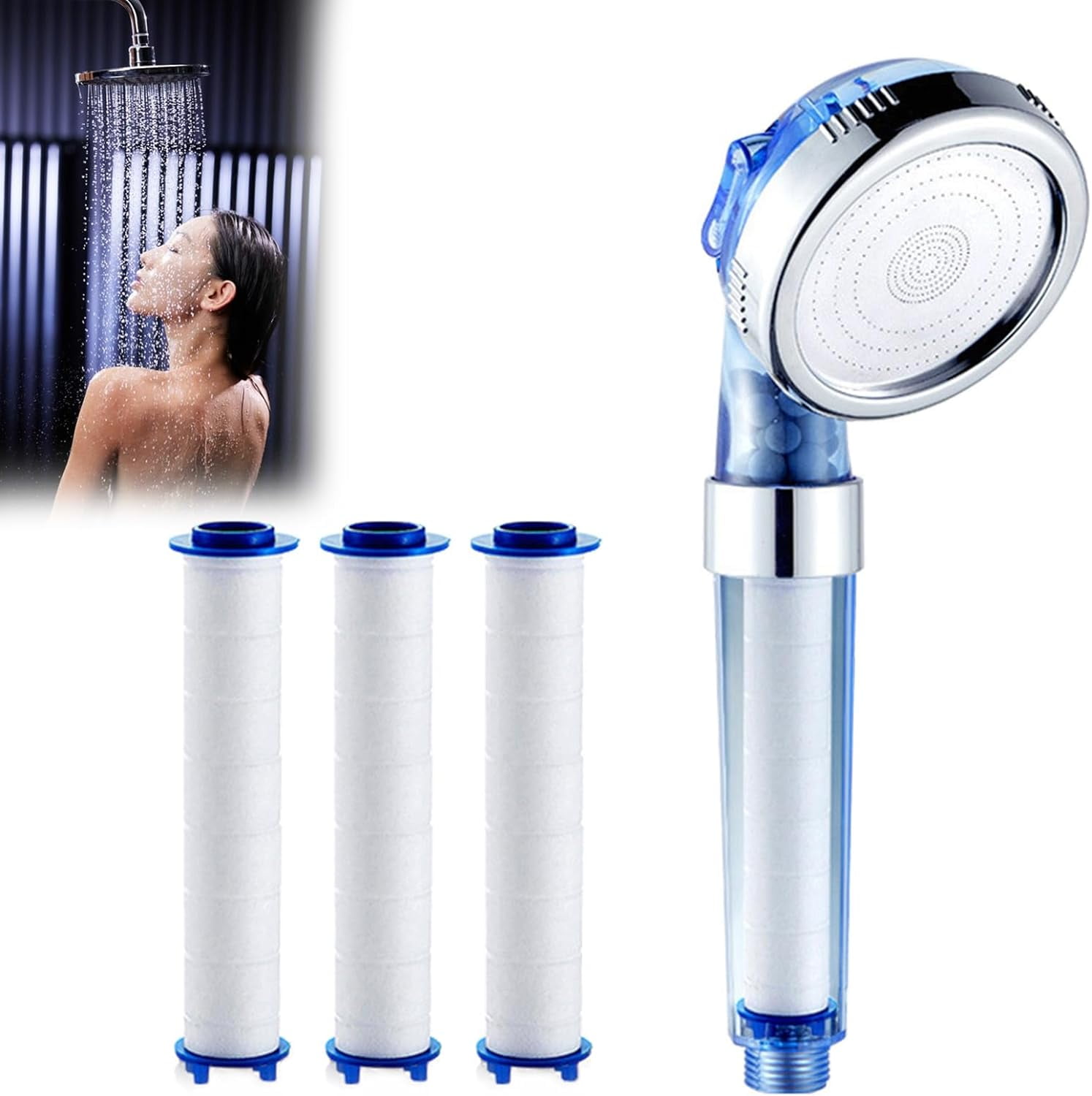 Vitamin C Infused Shower Head, 2024 New Vitamin C Shower Head, Vitamin