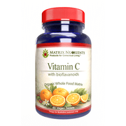 Vitamin C - with BIOFLAVANOIDS! - Highest Absorption Rate, 100% Organic Natural Ingredients - Immune Boosting, Energy Lifting!- Vegan Tablets 60ct