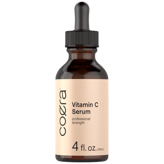 Vitamin C Serum for Face & Skin | 4 Ounces | Brightening Serum for Dark Spots | Paraben & SLS Free
