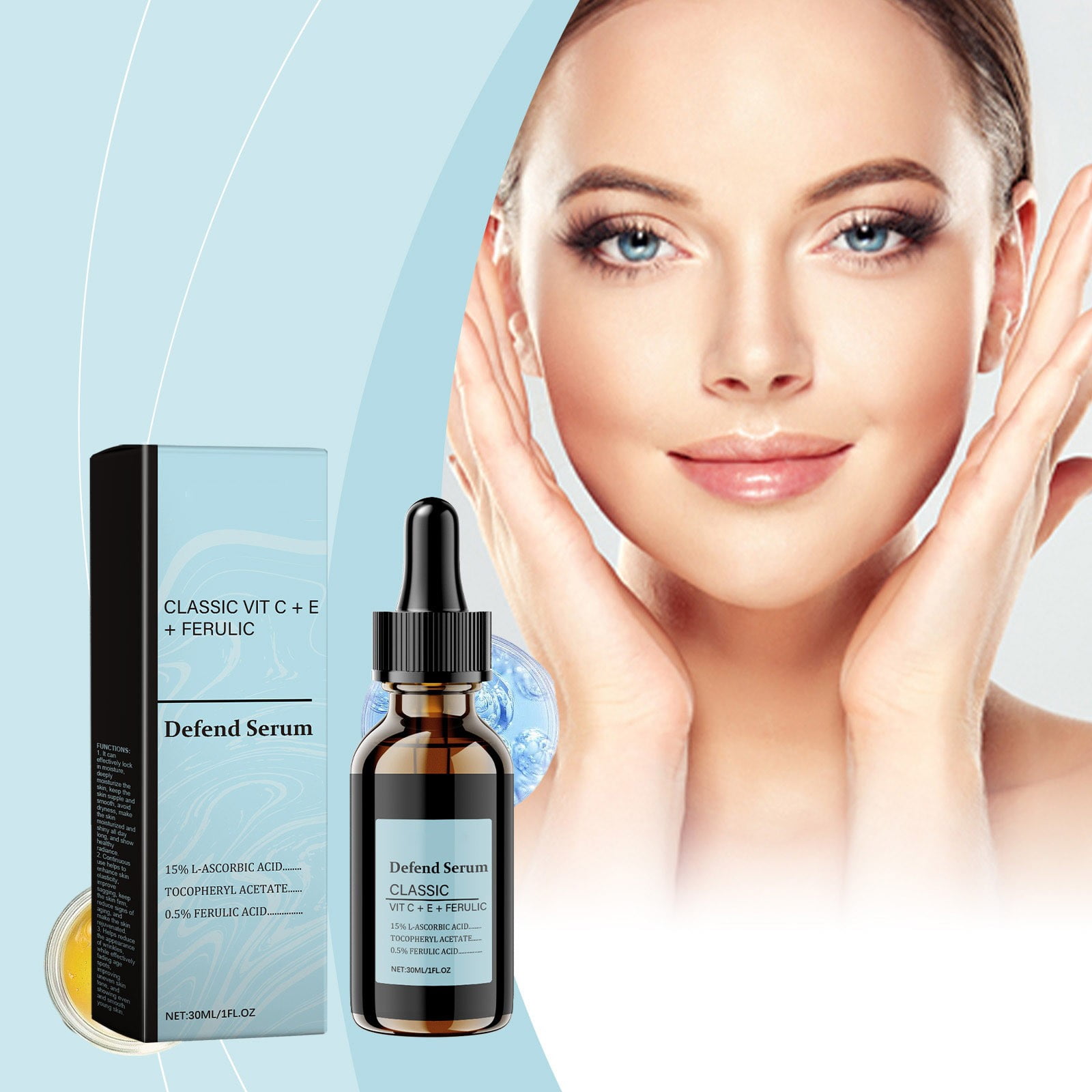 Vitamin C Triple Strength Vitamin C Gloss Enhancement Aging And