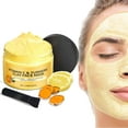 thumbnail image 1 of Vitamin C & Turmeric Clay Face Mask, Vitamin C Face Mask with Clay and Turmeric for Dark Spots, Turmeric Clay Mask, Cleansing Moisturising Skin Care Mask for Dark Spots, Blackheads, Pores,, 1 of 7