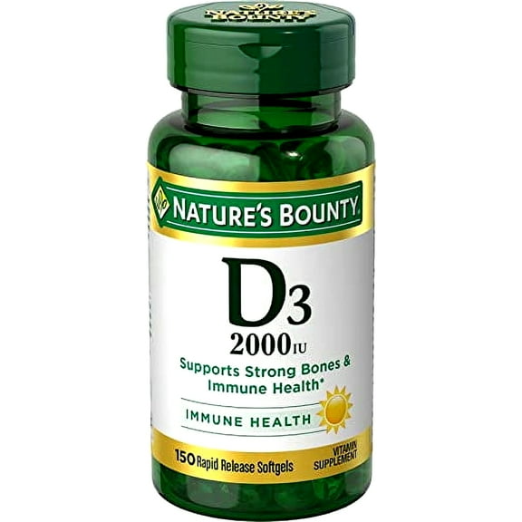Vitamin D3 -2000 IU, 150 Softgels