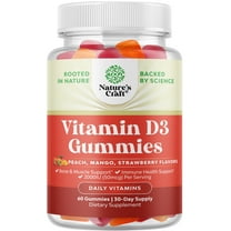 Vitamin D3 Immune Support Gummies - Vitamin D3 2000 IU per serving Adult Gummy Vitamins for Bone Strength Heart Health and Immune System Supplement - Immune Vitamins for Adults Immune Booster