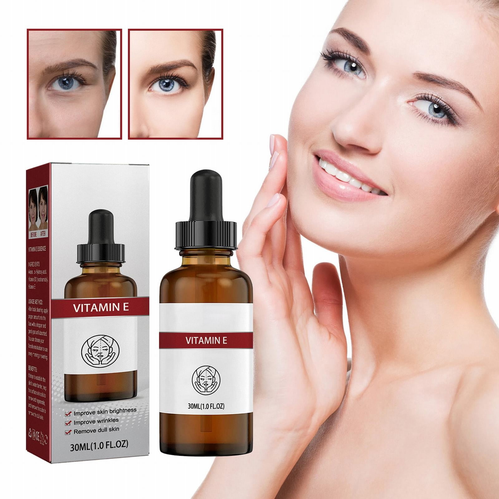 Vitamin E Water Brightens And Skin Elasticity Reduces Fine Lines And
