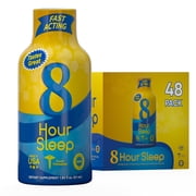 Vitamin Energy 8-Hour Sleep Support Shot, Mixed Berry, 48 Pack   5mg Melatonin, 5-HTP & GABA, Zero Sugar, 1.93 fl oz