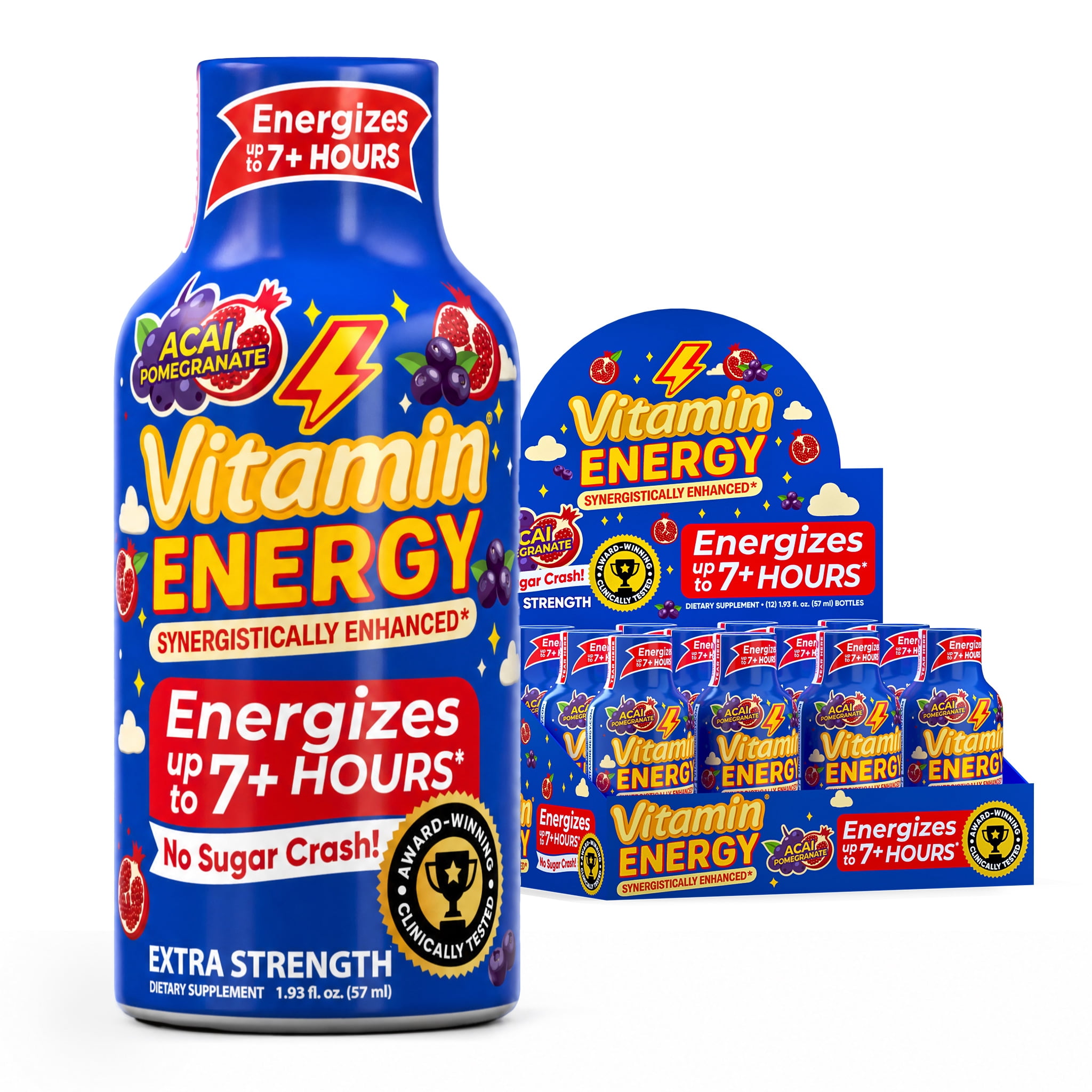 where to get b12 injections for energy boost cheapest prices Overload Extra Strength Shot  Grape  260mg Caffeine, 14000% B12, Electrolytes  Energy & Vitality Support  Zero Sugar No Calories  Vegan, Kosher, Gluten-Free  1.93 fl oz, 12-Pack : Everything Else Vitamin B12 Shot