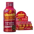 thumbnail image 1 of Vitamin Energy Focus+ Extra Strength Shot, Fruit Punch, 12 Pack – 260mg Natural Caffeine, CoQ10 & B-Vitamins, Zero Sugar, 1.93 fl oz, 1 of 7