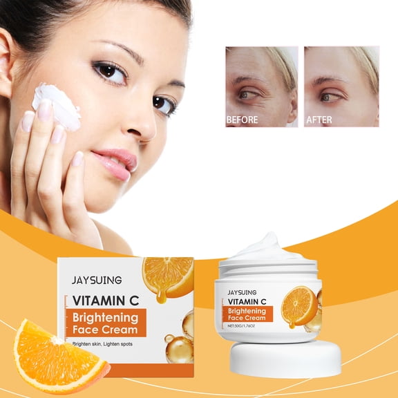 Vitamin Face Cream, moisturizing, hydrating, brightening dull skin, fruity aroma, vitamin face cream