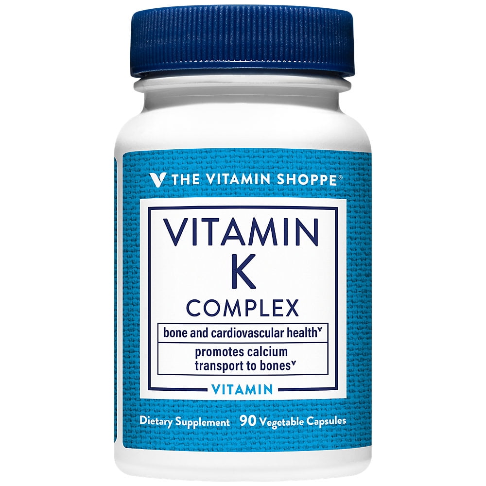 Vitamin K Complex Bone & Cardiovascular Health (90 Vegetable Capsules