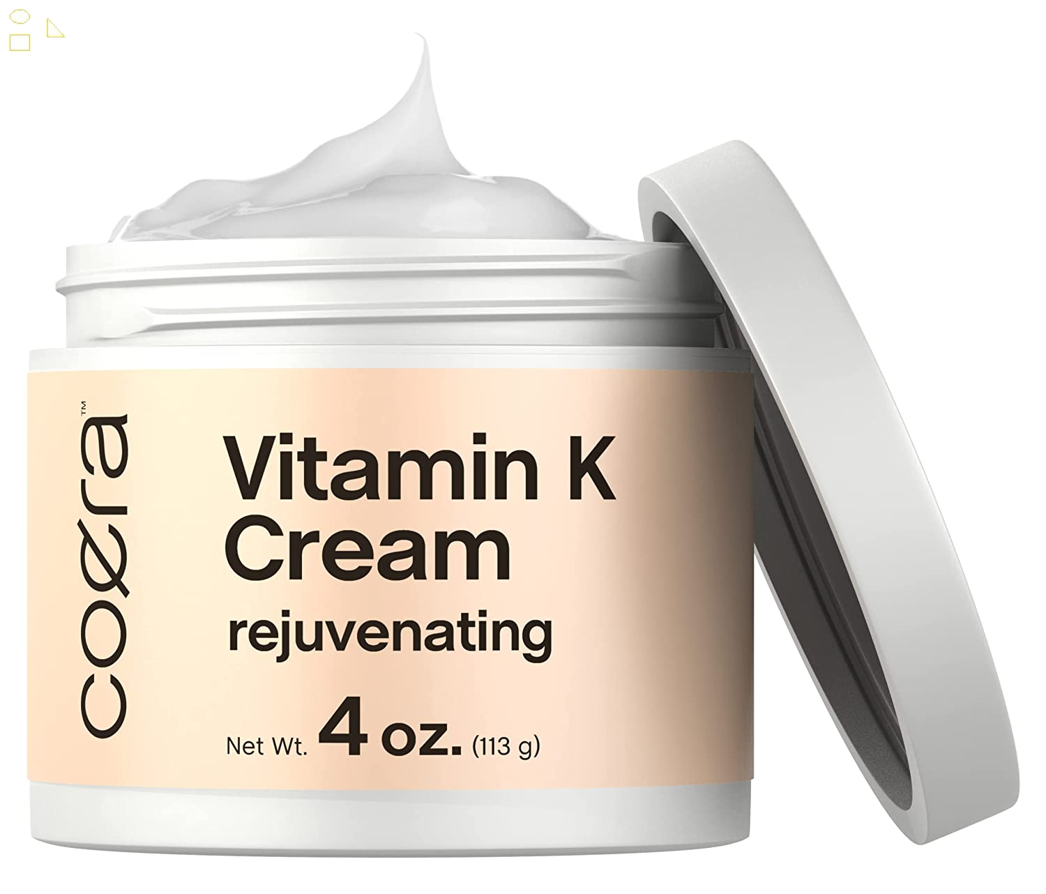 Vitamin K Cream 4 Oz Premium Formula for Bruises, Spider Veins, Dark Circles, Broken