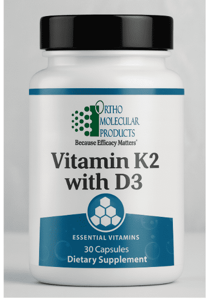 Vitamin K2 with D3 (30ct) by Ortho Molecular Products