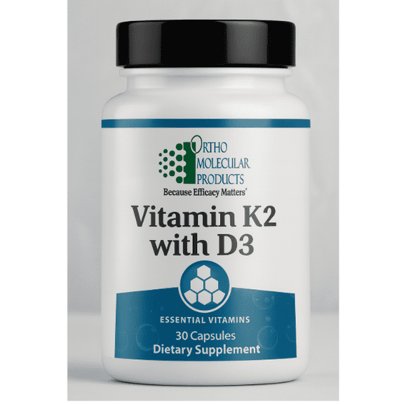 Vitamin K2 with D3 (30ct) by Ortho Molecular Products