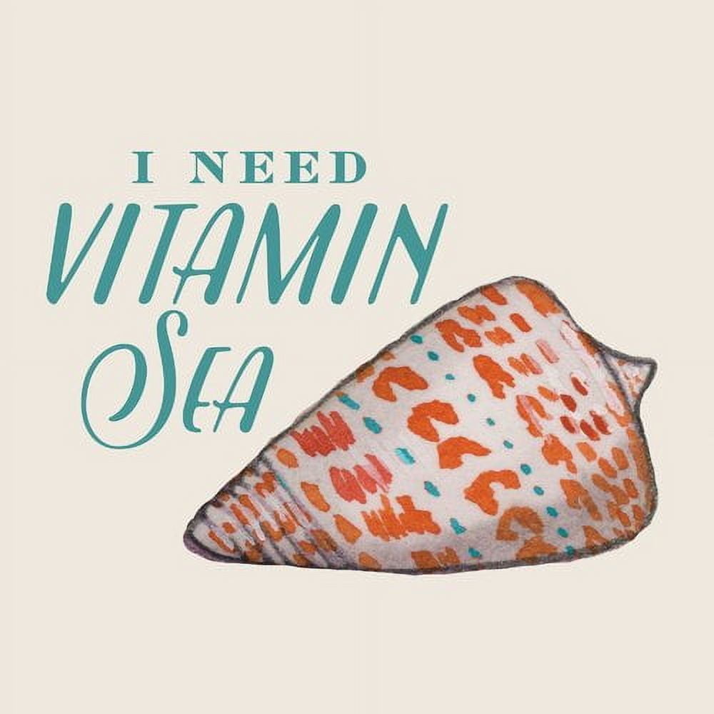 "Vitamin Sea" Painting Print on Wrapped Canvas