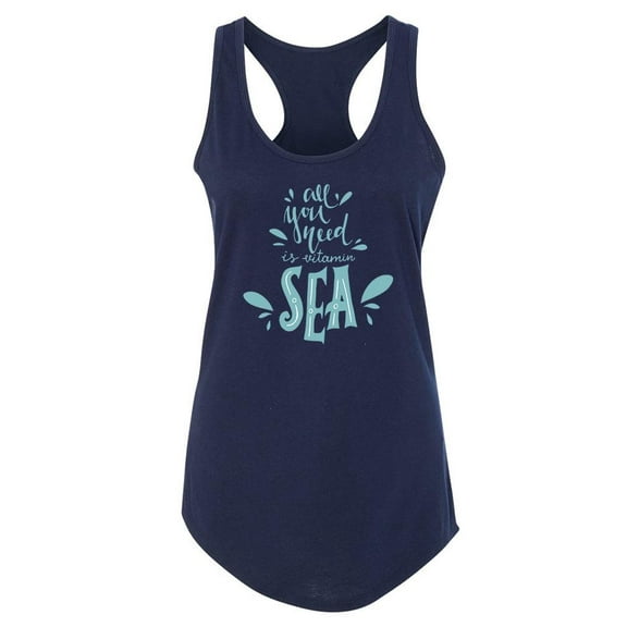 Vitamin Sea Racerback Tank Women -Image by Shutterstock, Female Medium