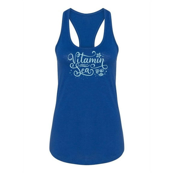 Vitamin Sea. Racerback Tank Women -Image by Shutterstock, Female XX-Large