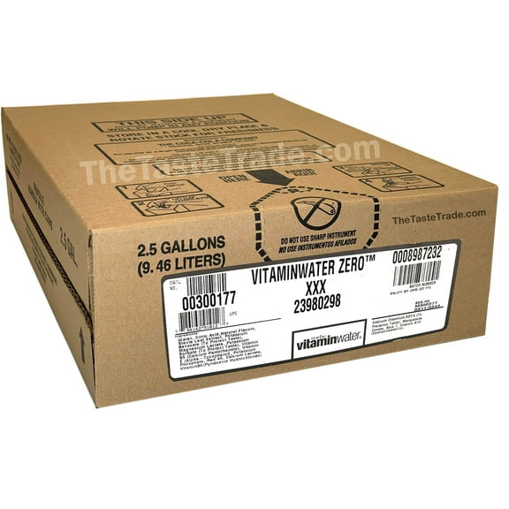 Vitamin Water Zero XXX (Acai Blueberry Pomegranate) Soda Syrup (2.5 Gallon Bag-in-Box BiB)