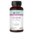 thumbnail image 1 of Vitamin World CoQ10 200 mg Softgels, Coenzyme Q10 Supplements for Antioxidant Support, Heart Health & Energy Production, Gluten Free, 60 Rapid Release Softgels, 1 of 2