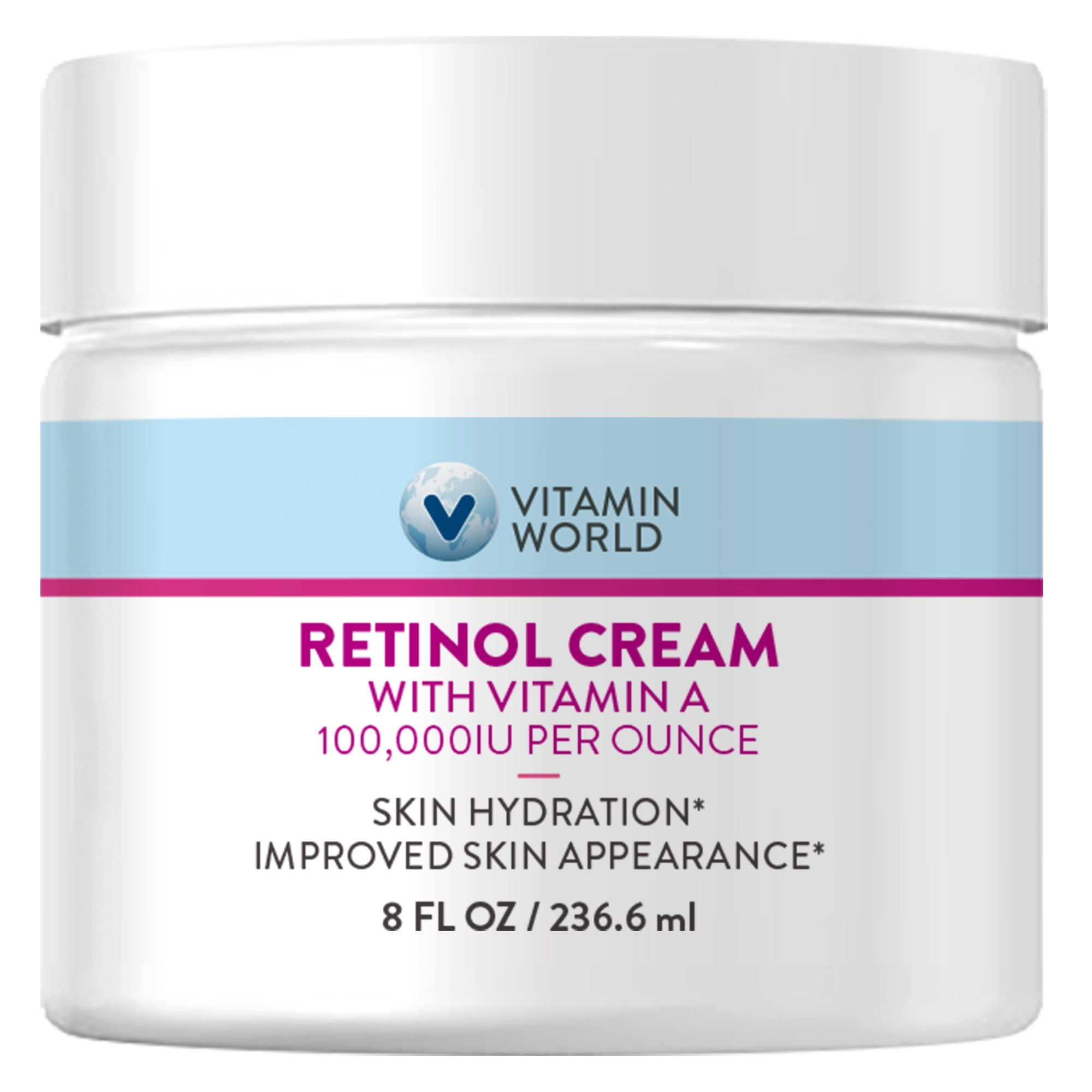 Vitamin World Retinol Cream 100,000 IU 8 oz., Gentle Retinol Night