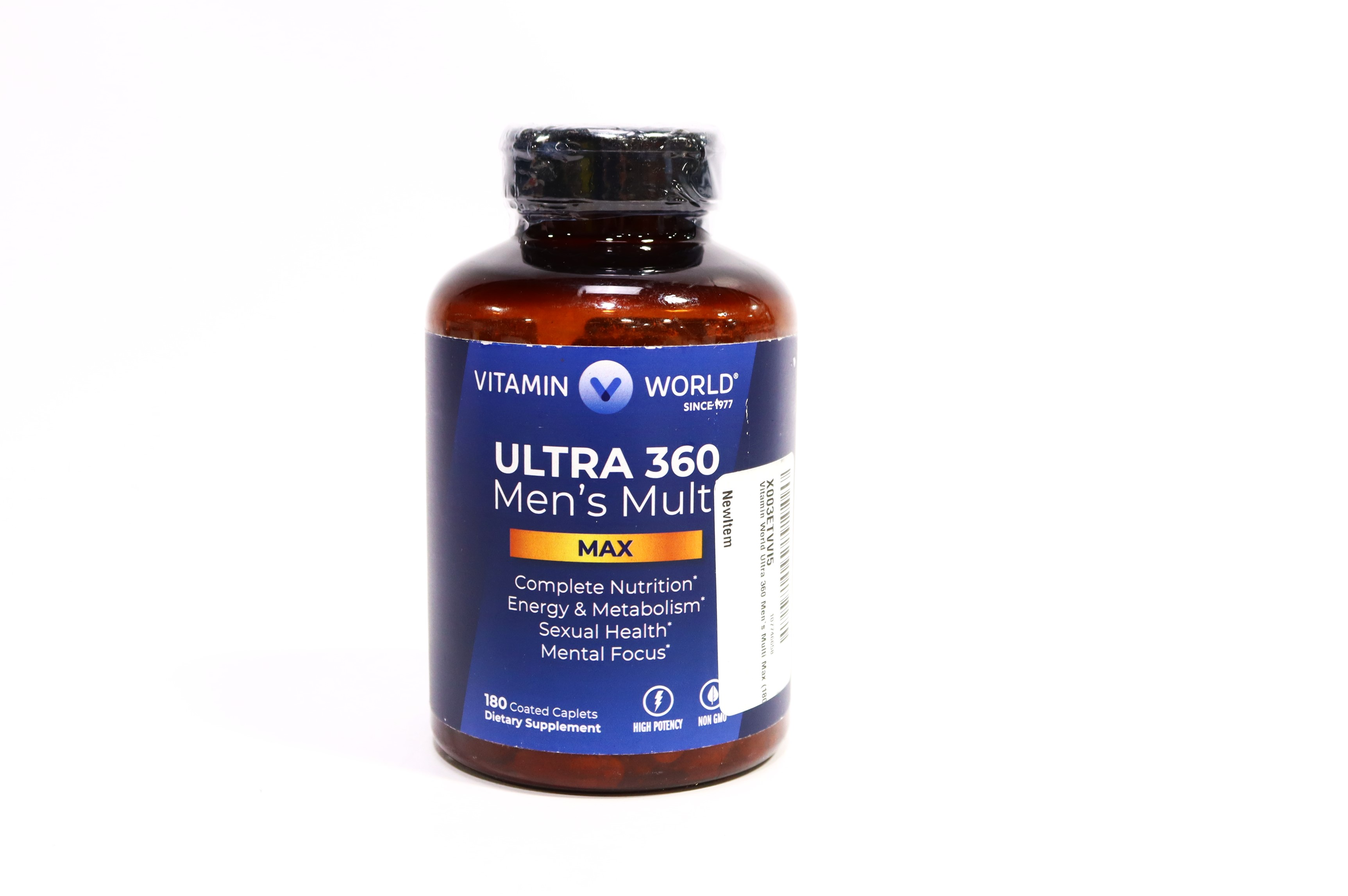 Vitamin World Ultra 360 Men's Multi Max 180 Caplets