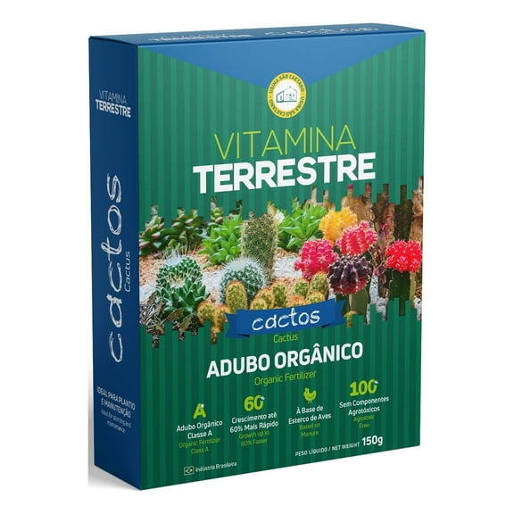 Vitamina Terrestre - Organic Fertilizer Class A - Cactus