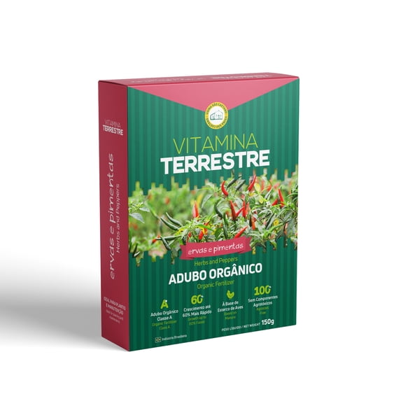 Vitamina Terrestre - Organic Fertilizer Class A - Herbs & Peppers