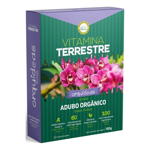 Vitamina Terrestre - Organic Fertilizer Class A - Orchids