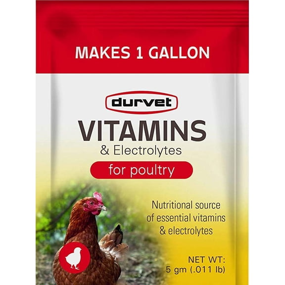 Durvet Inc D-Vitamins & Electrolytes For Livestock And Poultry 5gm/40pack
